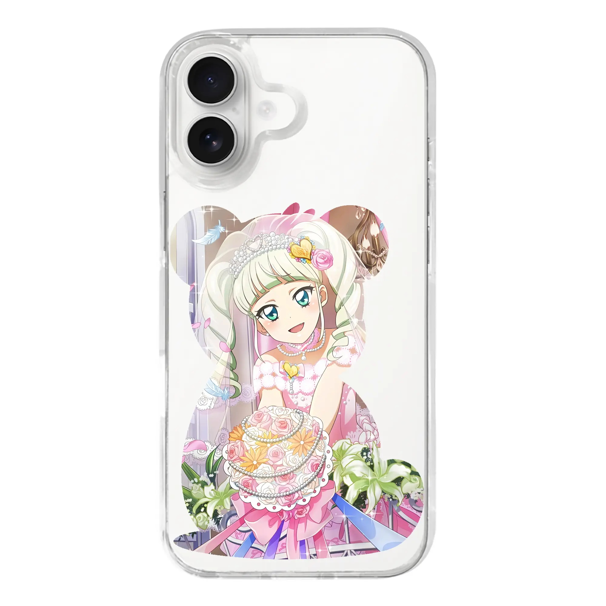 アイカツ グッズ 藤堂 ユリカ - iPhone 17シリーズ 透明スマホケース – 薄型・耐衝撃・精密フィット保護カバー
